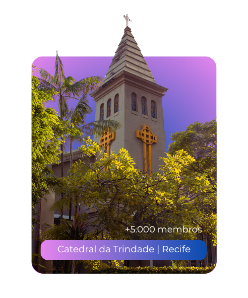 Imagem da Catedral da Trindade. Esta igreja é uma das parceiras do SysIgreja.